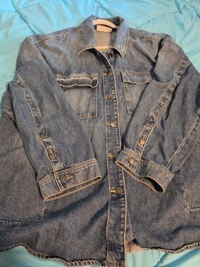 Lane Bryant Light Blue Denim Jacket